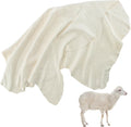 Chamois Cloth for Car Drying Towel - 23.6"X35.4" Sheepskin Leather