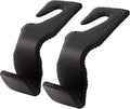 Leather Headrest Hooks for Purses and Bags, 2 Pack