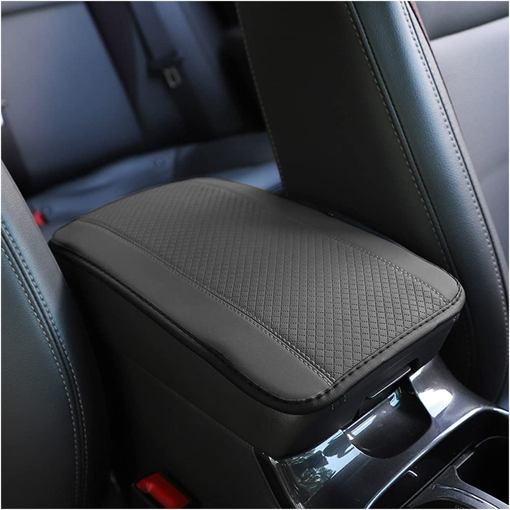 PU Leather Car Center Console Pad, Gray