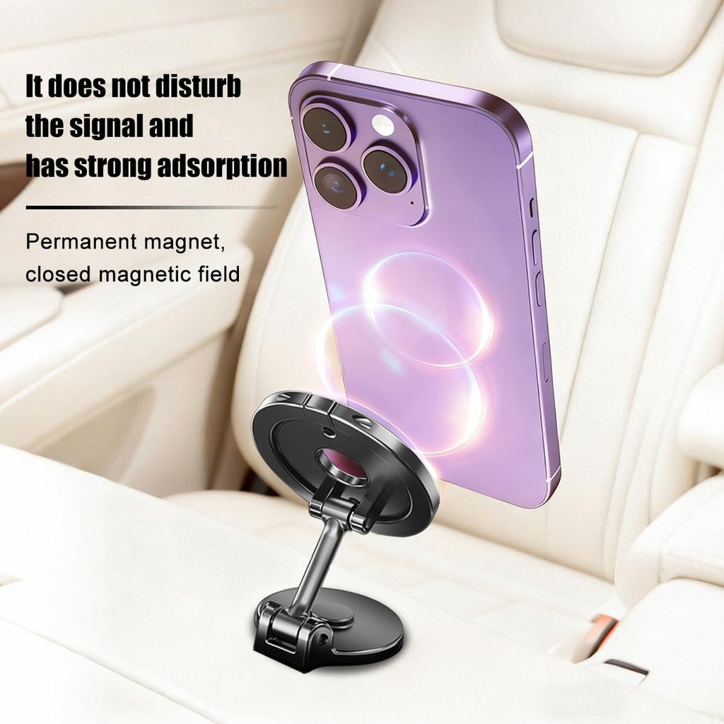 Foldable 360-Degree Magnetic Dashboard Phone Mount, Style A