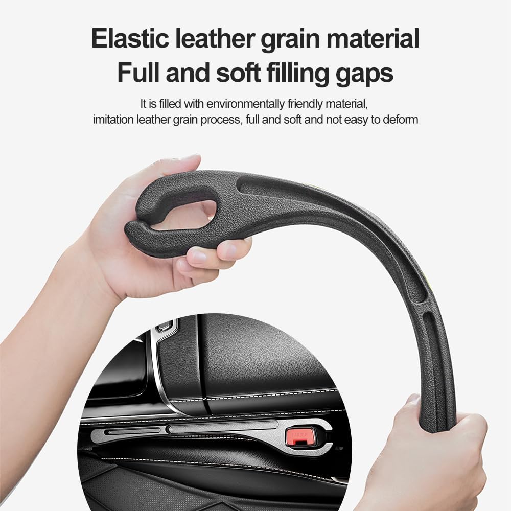 Car Seat Gap Filler with Phone Holder, 2 Pack