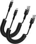 Retractable Coiled USB-C Car Charger