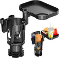 3-in-1 Cup Holder Expander with Tray