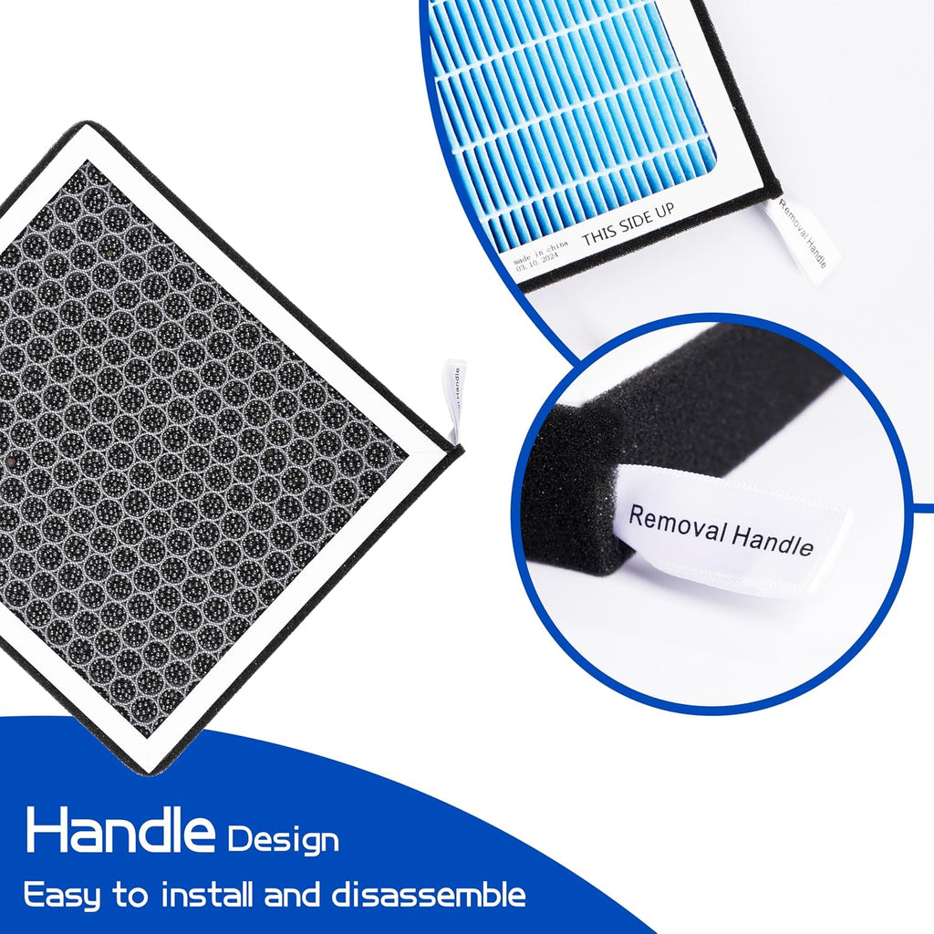 HEPA Cabin Air Filter for Rivian R1T & R1S (2022-2025) with Activated Carbon