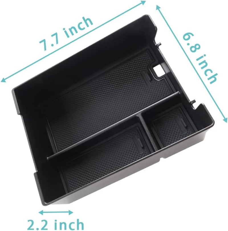 Lower Center Console Organizer Tray for Rivian R1T & R1S (2022-2026)