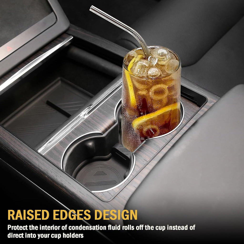 Cup Holder Coasters for Tesla Model 3/Y/S/X