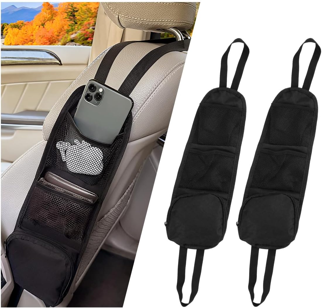 Front Seat Side Hanging Organizer, 2 Pack