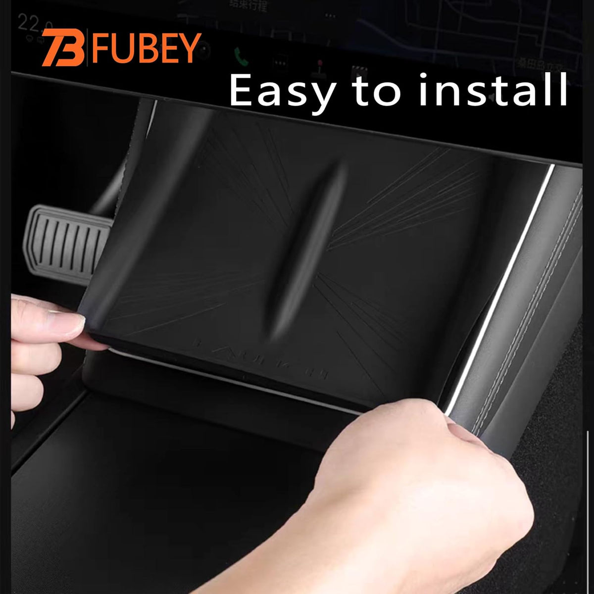 Center Console Silicone Mat for Tesla Model Y Juniper