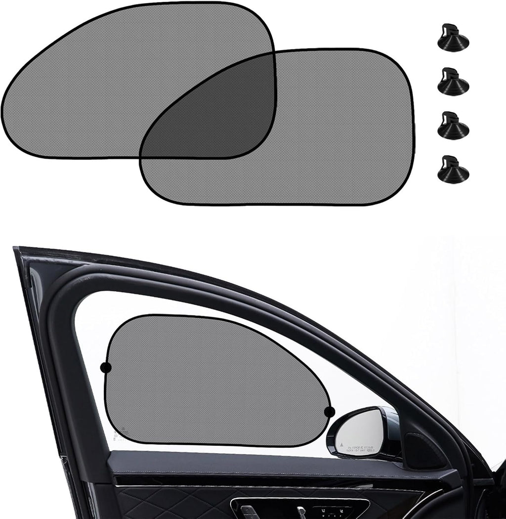 Side & Back Window Sun Shades, 2 Pack