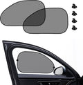 Side & Back Window Sun Shades, 2 Pack
