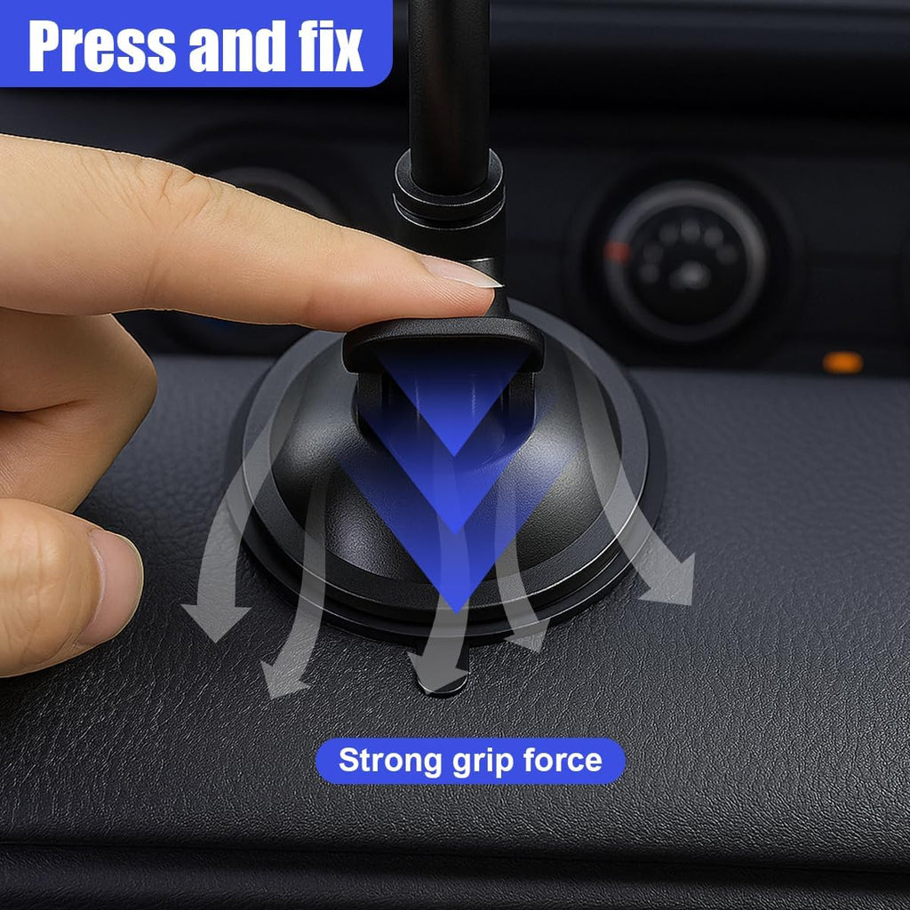 Gooseneck Long Arm Windshield Phone Holder