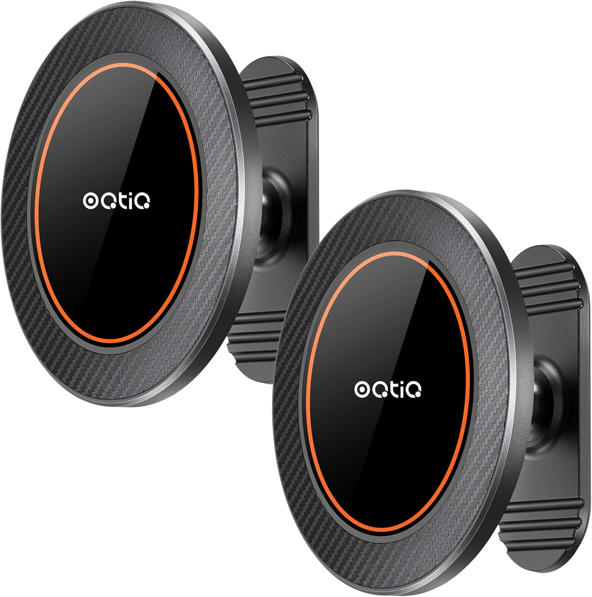 Magnetic Car Phone Mount with Adhesive Base, 2 Pack