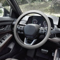 Car Steering Wheel Cover, Non-Slip Silicone Steering Wheel Cover, Leather Universal 13 to 15 Inch Steering Wheel Protector, Universal Car Interior Accessories for Women Men