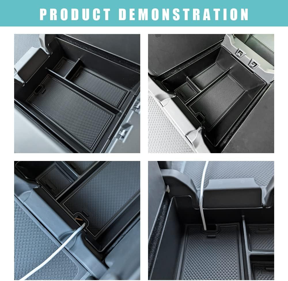 Lower Center Console Organizer Tray for Rivian R1T & R1S (2022-2026)