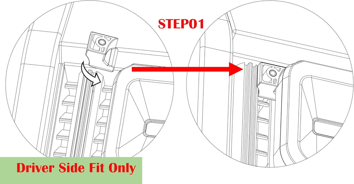 Phone Mount Dash Anchor for Rivian R1T & R1S (2021–2025) – 17Mm Ball Arm Mount, Driver Side Fit Only – No Adhesives Required