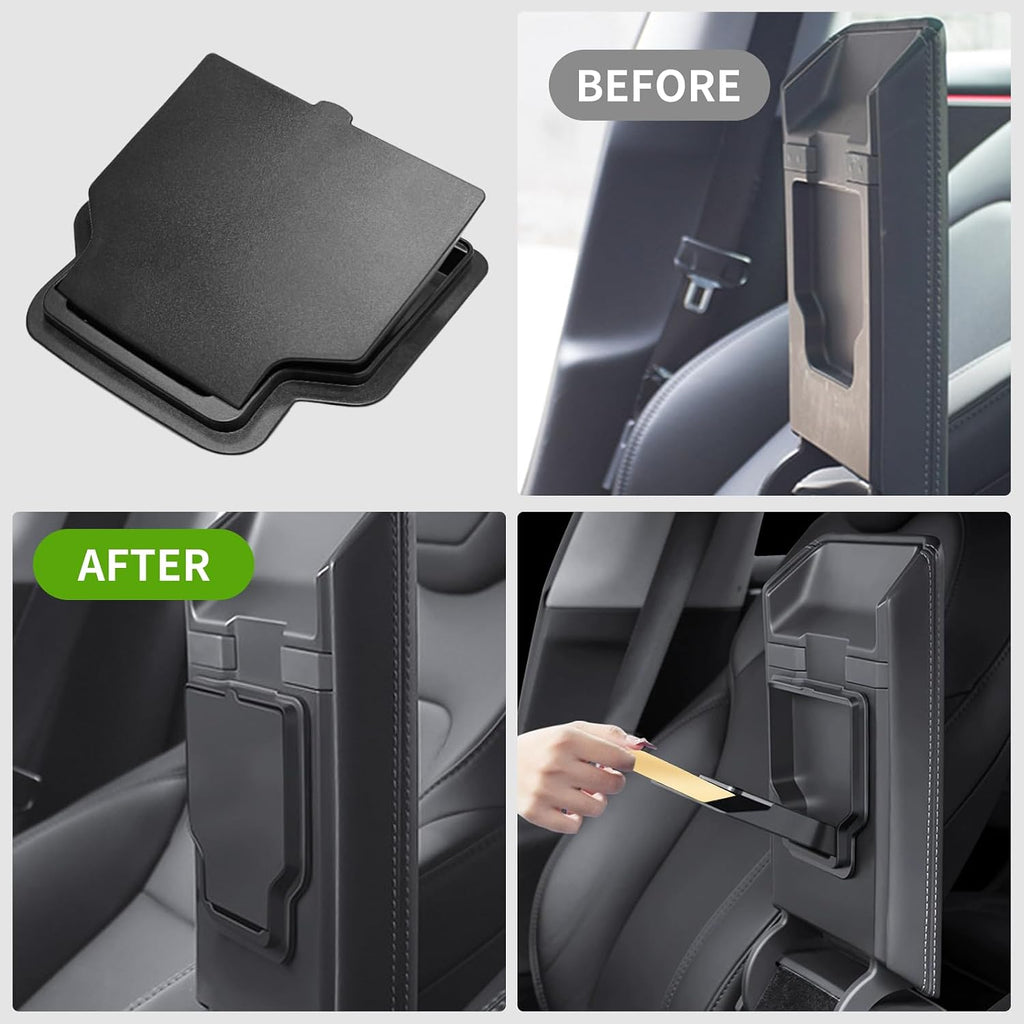 Silicone Center Console Organizer Set for Tesla Model Y (2025-2026) & Model 3 (2024-2026)