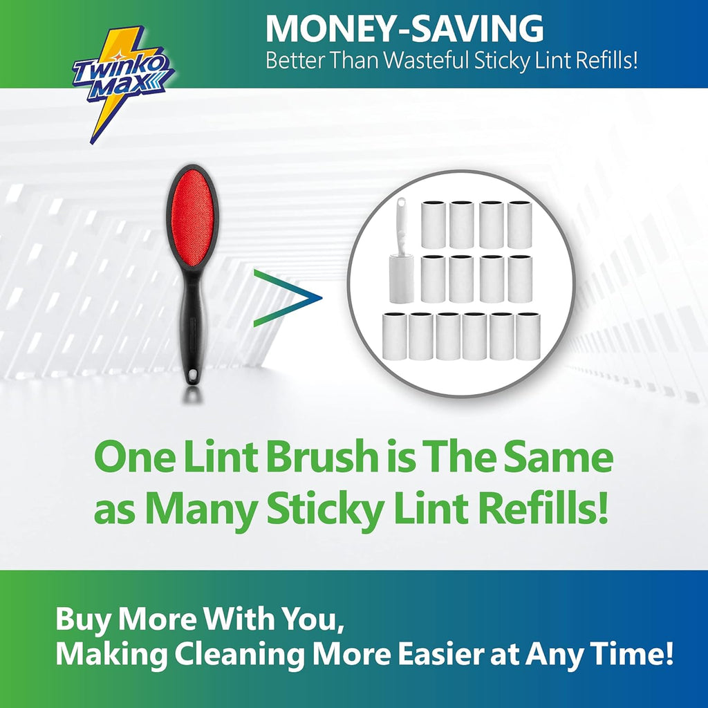 Lint Brush for Pet Hair, Reusable Lint Remover for Clothes